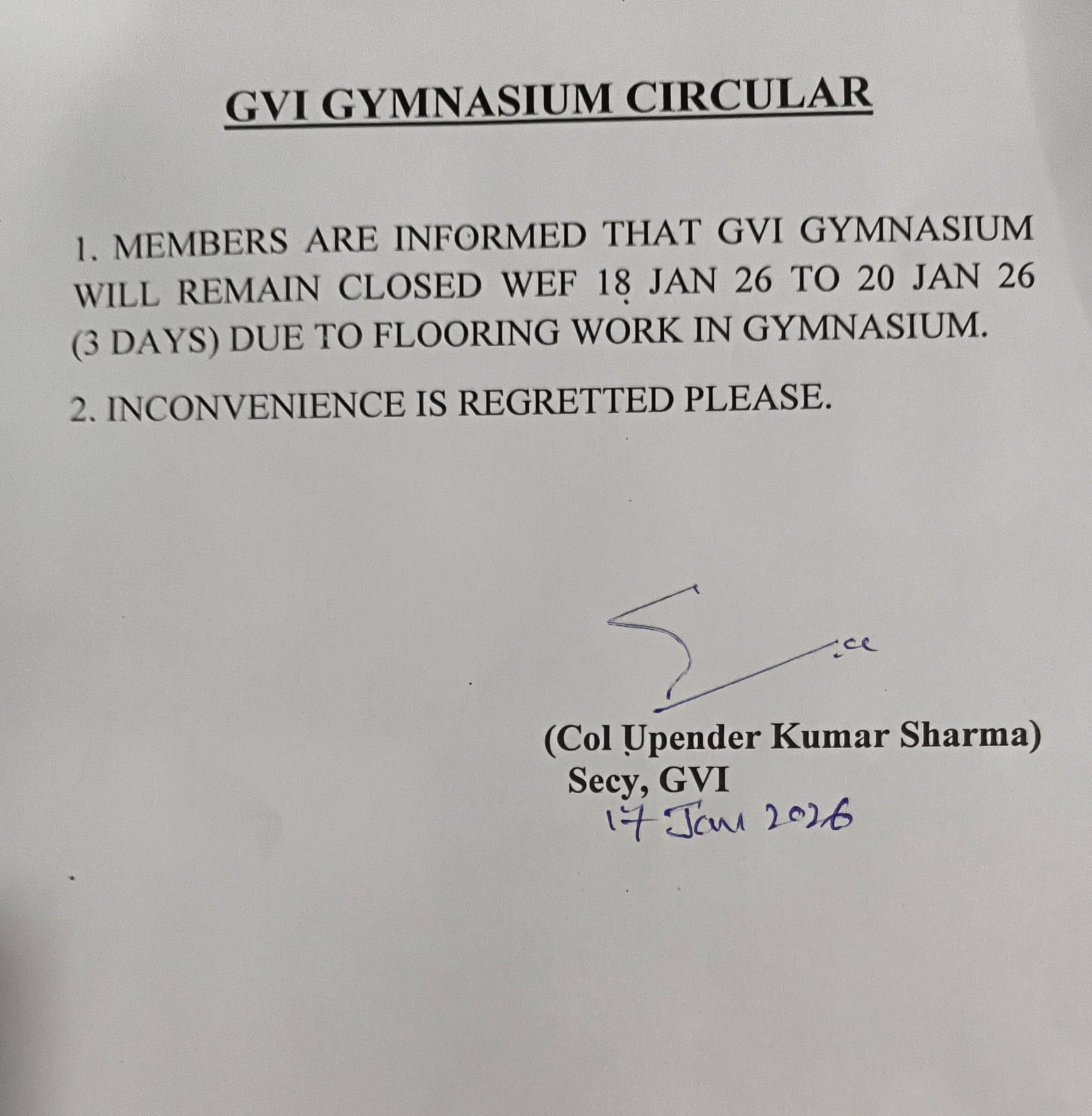 Gym Circular